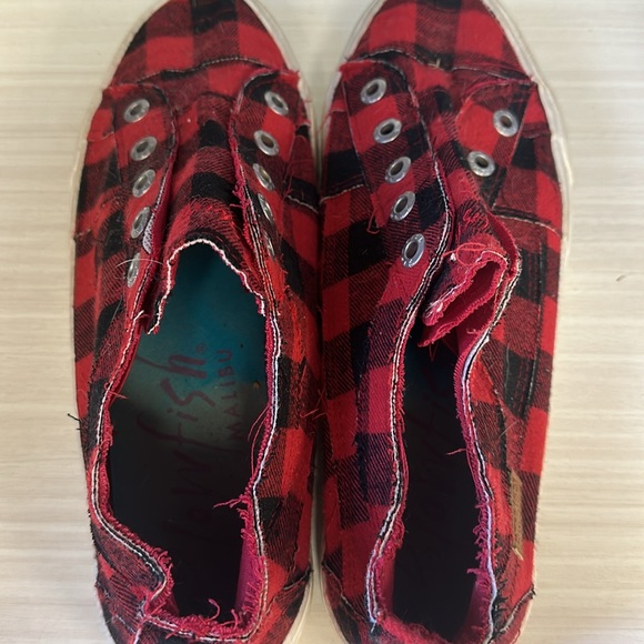 Women’s Blowfish red plaid size 11 - Picture 4 of 4